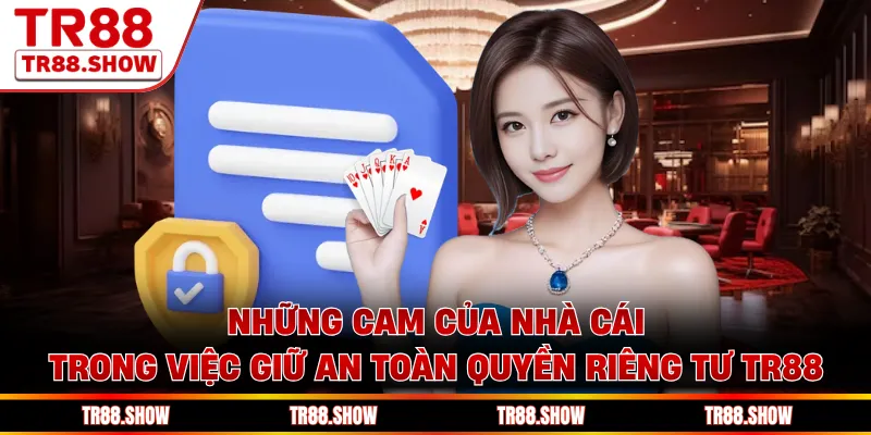Những cam của nhà cái trong việc giữ an toàn quyền riêng tư Tr88